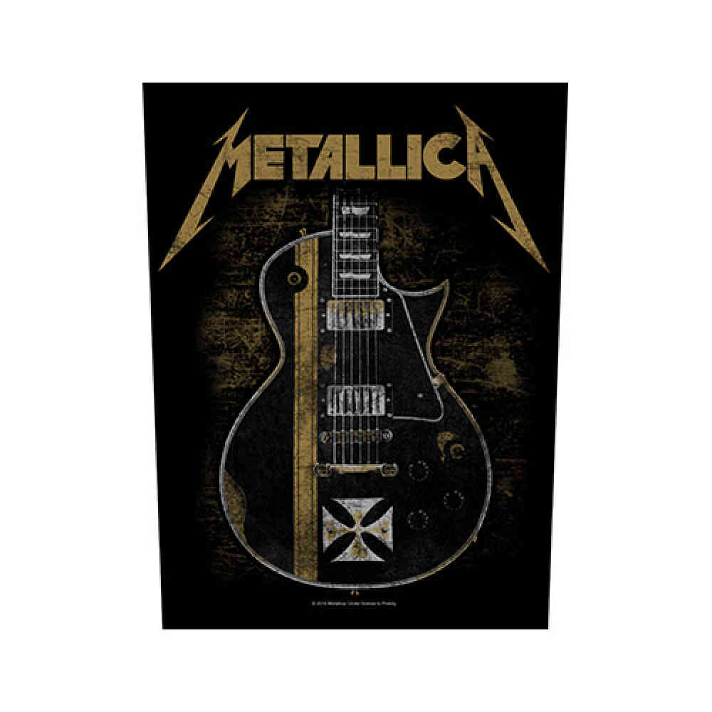 Metallica - Hetfield Guitar Back patch - Multicolours
